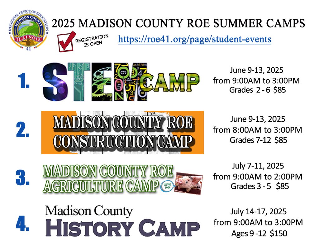 Never too early to start thinking about summer opportunities!!