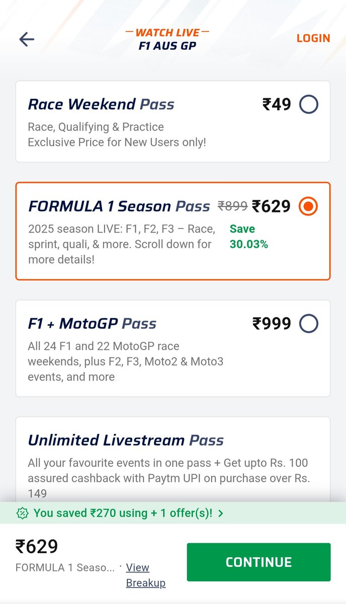 SBoyus69372's tweet photo. Don’t miss watching *F1 Chinese GP and Japan GP* on FanCode! Use my invite code *"UIHKBB2JK"* for a 30% discount—just apply it at checkout.
#Formula1
#EuropeanQualifier
#fancode
#MotoGP
#ChineseGP
#BBB25
#zelena
#amici24
#GrandeFratello
#sarachanedeyiz
#ZeeNuNew
#JHOPE https://t.co/kpAWtgwLDd