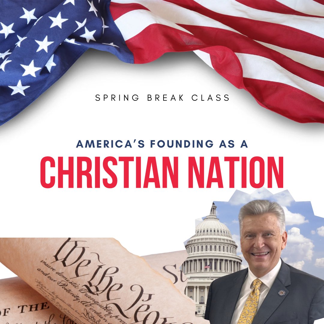 Want to better understand our nation’s Christian heritage? Don’t miss America’s Founding as a Christian Nation with <a href="/Mission2America/">Dr. Chuck Harding</a>—March 25–March 28 at CBC

This class is open to college students and church members. Call the CBC office and ask for Dr. Don Hamilton to register.