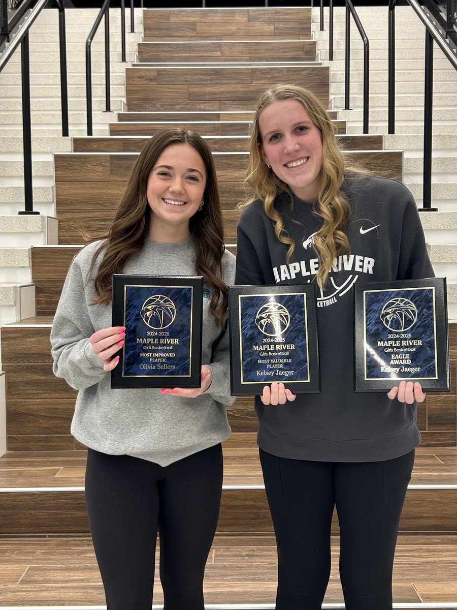 Congratulations to our Varsity Award Winners

Most Improved Player: Olivia Sellers
Most Valuable Player and Eagle Award: Kelsey Jaeger