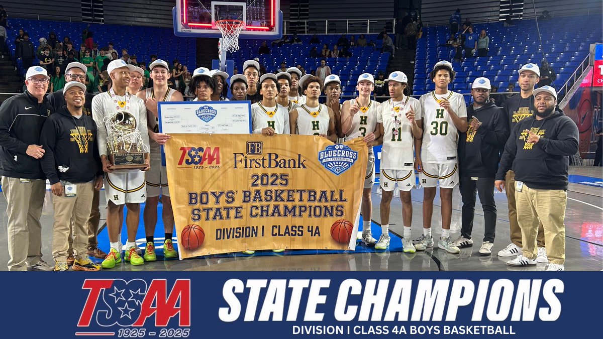 TSSAA Division I Class 4A Boys Basketball State Champions!🏆🏀

Hillsboro!