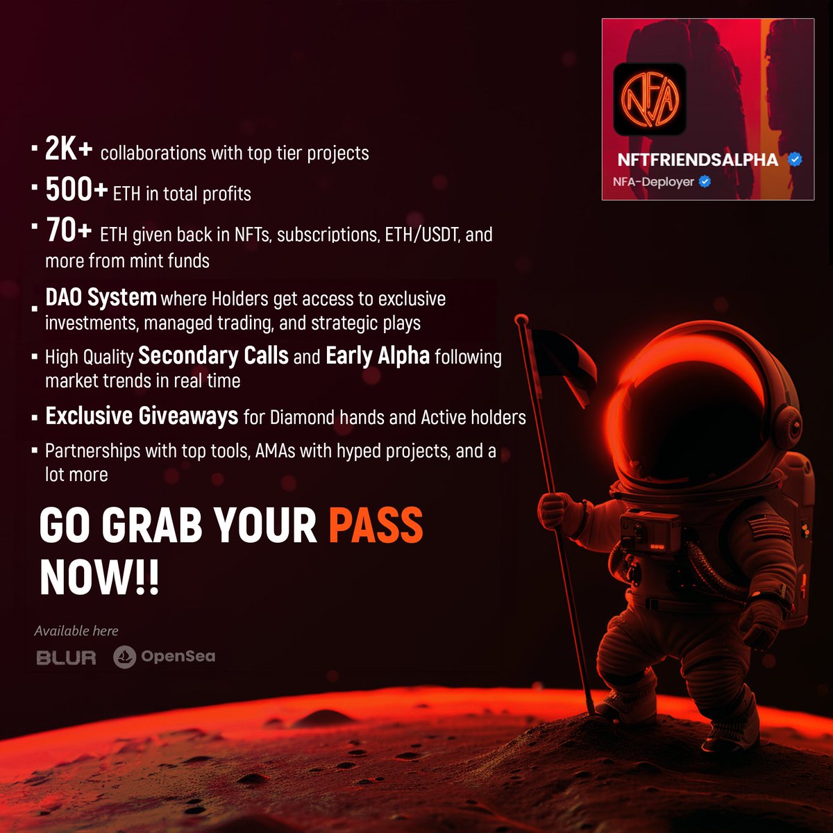 NFT Friends Alpha tweet media