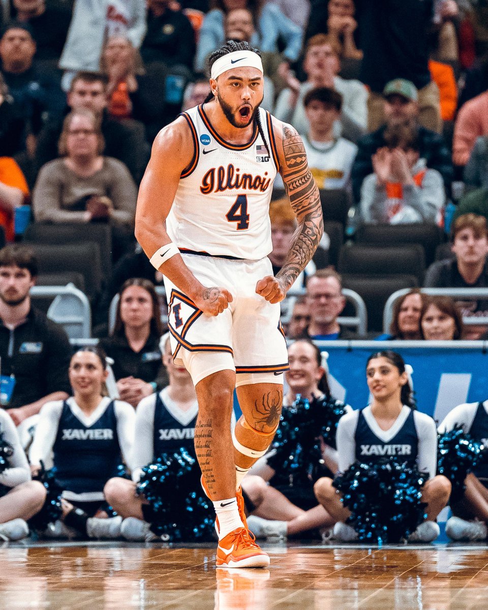 Moving on.

Illinois becomes one of 13 teams to have both the men's and women's basketball teams advance to the second round of the NCAA tournament!