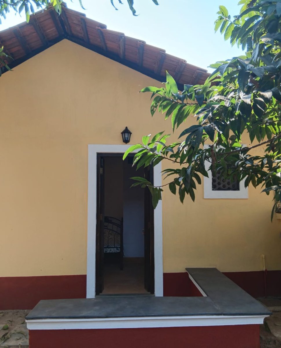 Bookmark for your next trip to Goa 🌴🌊☀️ ideal for solo travellers, remote workers &amp; small families (+ pet friendly). 
More details: airbnb.com/l/tBT8FLdQ