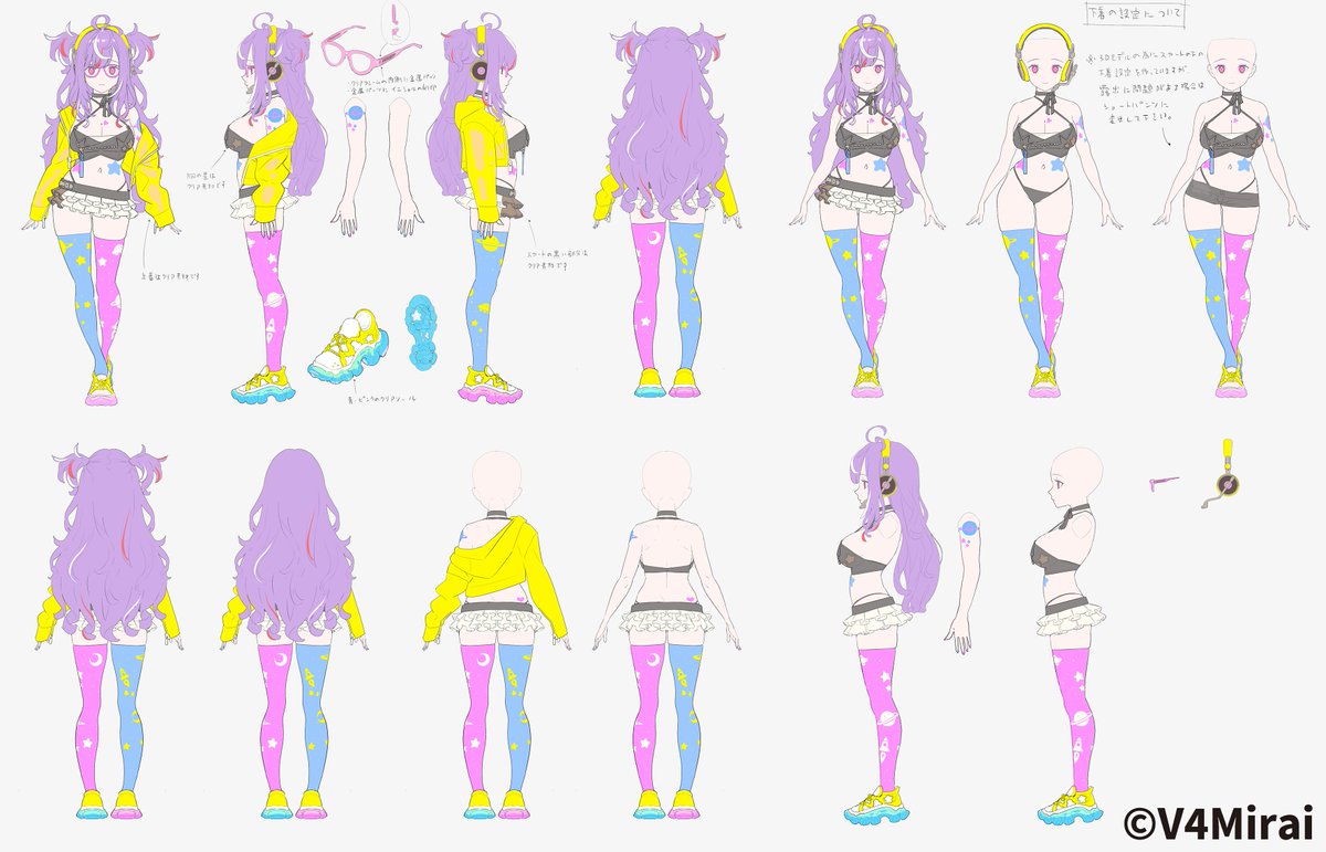 mono_monet's tweet image. ✿NEW ORIGINAL OUTFIT✿

turn me up!! let me see how you heat up the floor ❤

my new original 2.0 outfit designed and drawn by my wonderful amazing kuropapa @kuro_ye is finally revealed!!
groovy funky retro cutie DJ here to make you move~
hehehe 💕

#monomism 
ref sheet🔽