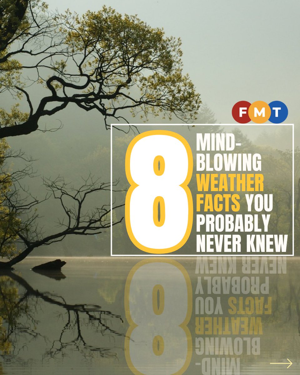 fmtoday's tweet photo. 8 mind-blowing weather facts you probably never knew

Here are some meteorological facts that will leave you awestruck and, hopefully, a little more weather-wise.

#FMTLifestyle #FMTInfographic #MeteorologicalDay #Weather 

(1/3) https://t.co/gslp6eY0w4