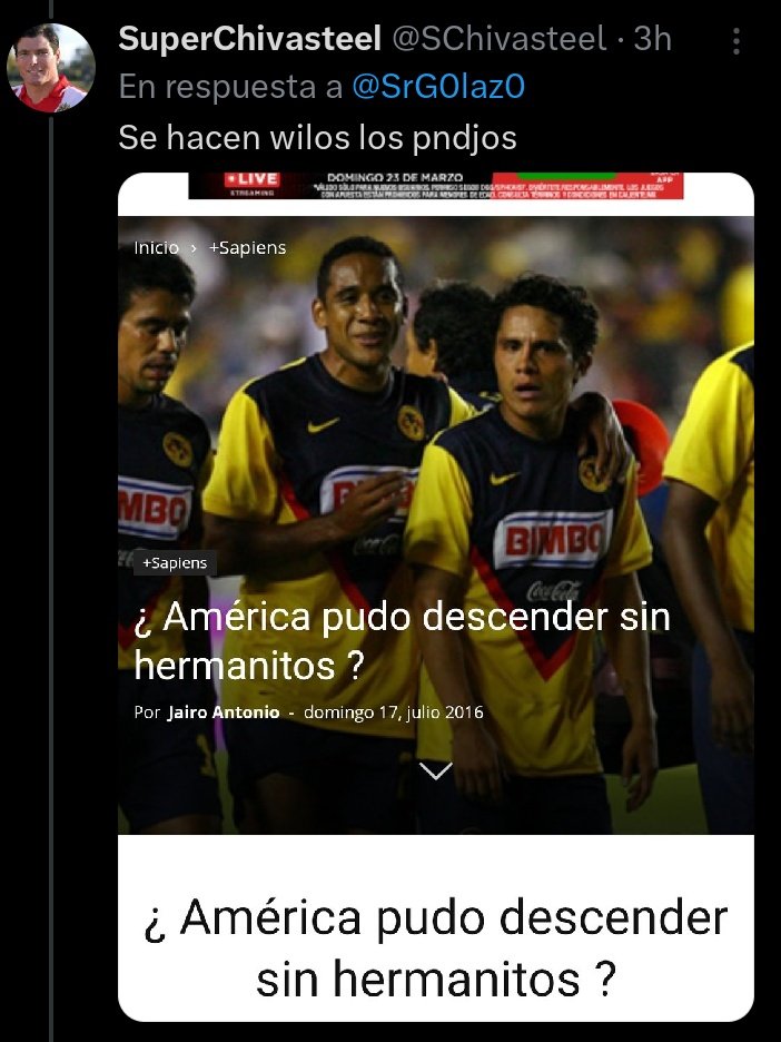 AlexSambu_19's tweet photo. @SChivasteel @aldo_jardon79 @VerbalKint890 @SrG0laz0 Así o más pendejo https://t.co/Bo5BjxRmX8