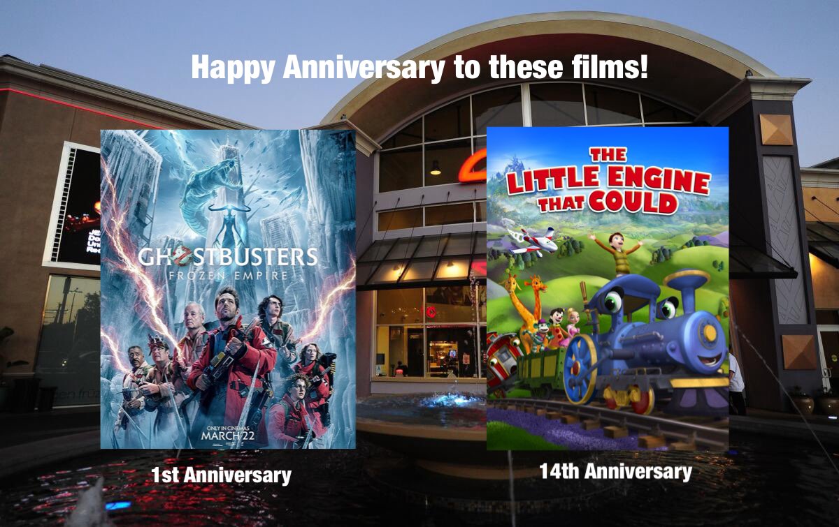 brandon_tsw's tweet photo. Happy Anniversary to these films! #Ghostbusters #ghostbustersfrozenempire #thelittleenginethatcould https://t.co/skQmLC1f2m