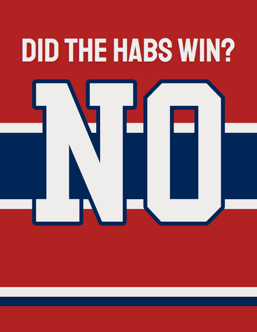 DidHabsWin's tweet photo. GAME  69:  33-27-9
A huge 3rd period comeback allows the Habs to snag a big point before falling in the shootout. 
@Avalanche 5, @CanadiensMTL 4
#GoHabsGo https://t.co/F6dXrweXrg