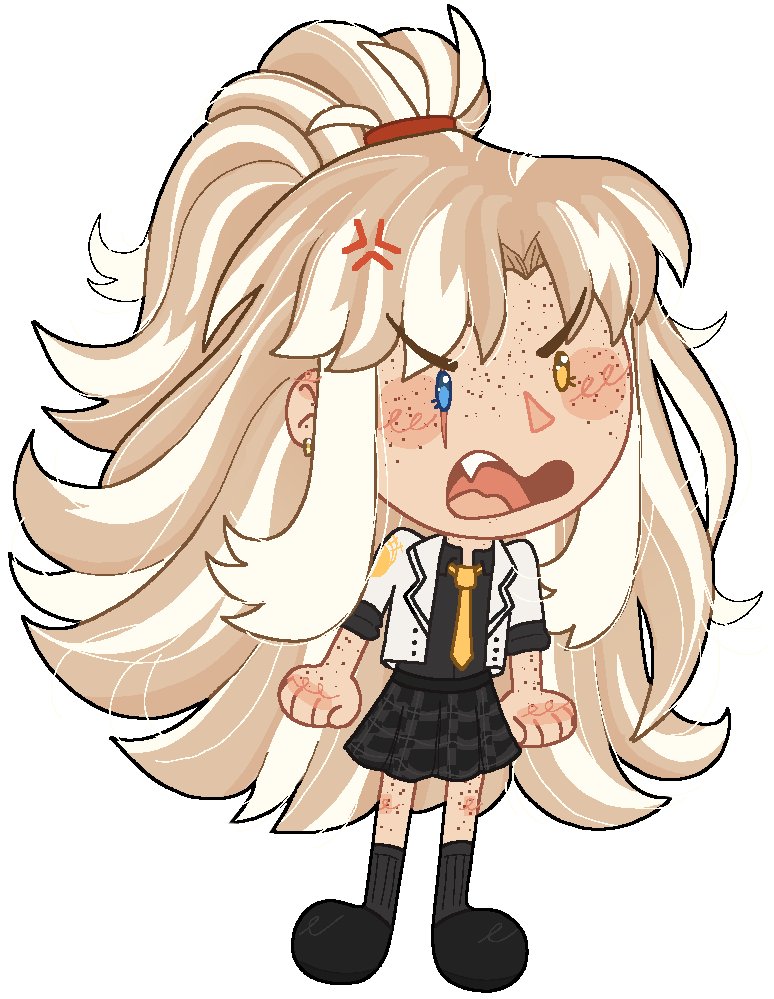 patchworktail's tweet image. a teeny, tiny, angry muppet

#oc #chibi