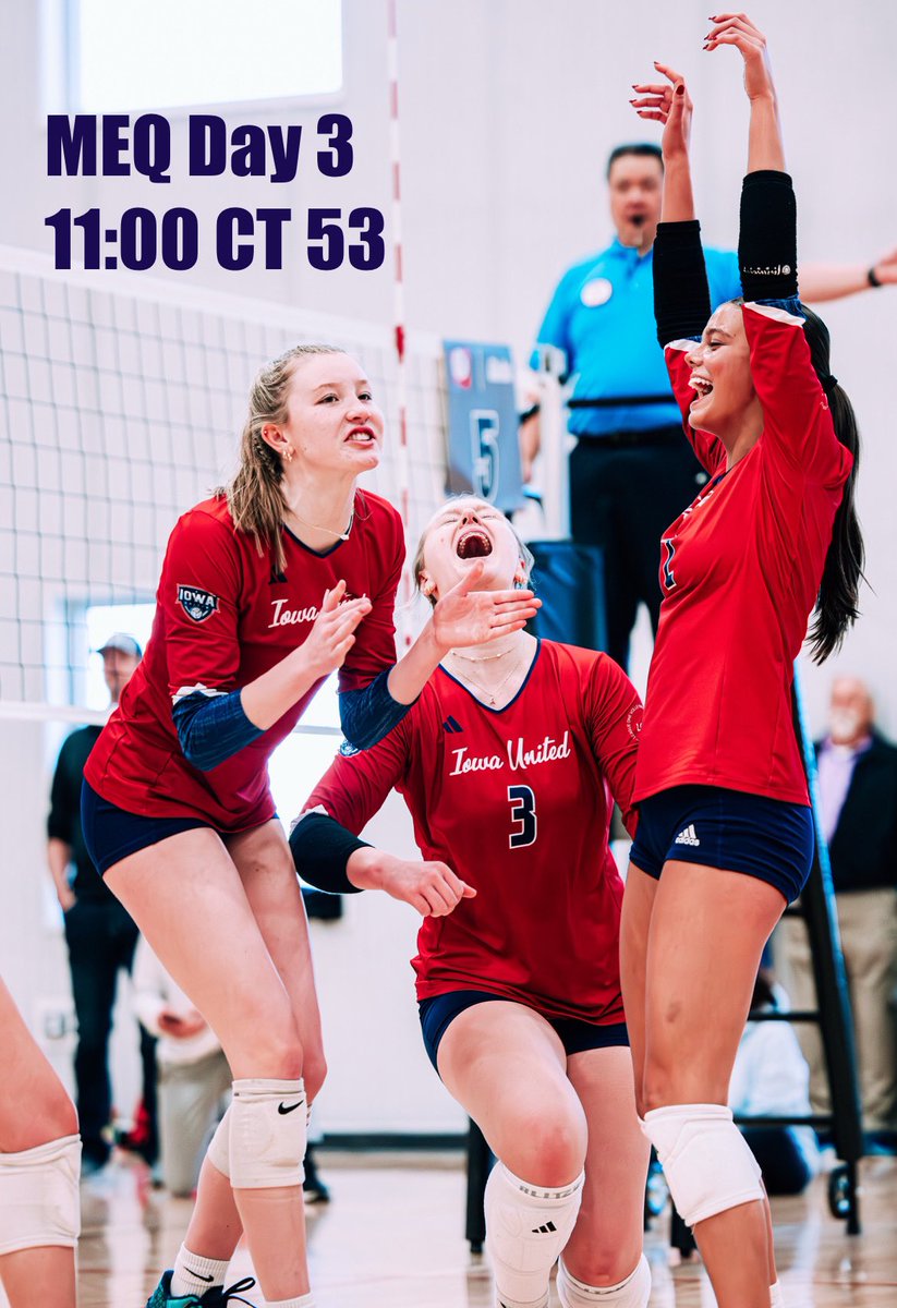 Belle Seaman (@belle_seaman) on Twitter photo Today <a href="/IowaUnitedVB/">Iowa United Volleyball</a> 161 Elite went 3-0! Excited to play some tough competition tomorrow🏐 Today <a href="/IowaUnitedVB/">Iowa United Volleyball</a> 161 Elite went 3-0! Excited to play some tough competition tomorrow🏐