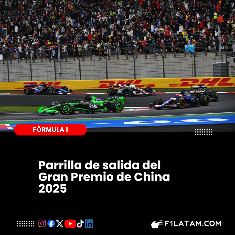 #F1 | Parrilla de salida del Gran Premio de China 2025
-
👉 f1latam.com/noticias/grill…
-
#F1LATAM #Formula1 #FormulaOne #F12025 #ChineseGP