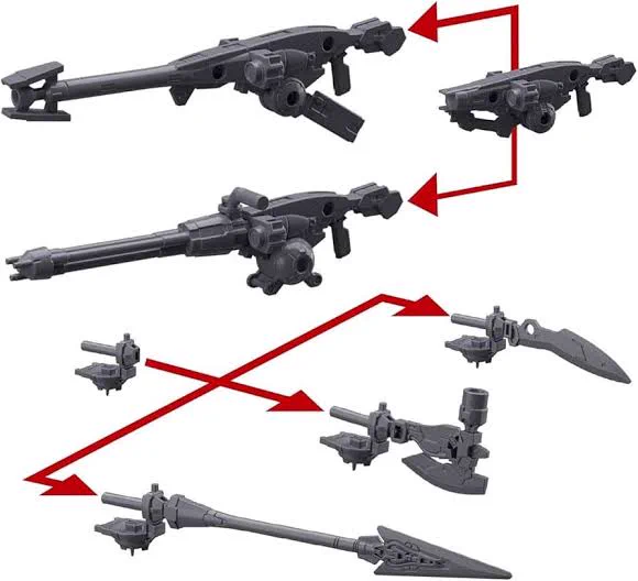 ポルタノヴァの武器セットはなんだかんだで使いやすくボリュームも手頃よね…比較的安価で拡張性が高い遠距離、近接武器が付属してるから今でも悪くないかと… 