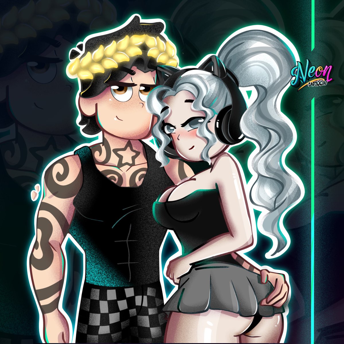 Neon__Cartoon's tweet photo. Se hace entrega del dibujo a la señorita @Tormentahb ☺️ gracias por confiar en mi. 

#ilustración #dibujo #dibujodigital #neoncartoon https://t.co/69o6u9lPcz