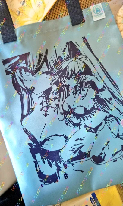 シフォングッズのBOOTH通販の全員オマケのトート届いた!めっちゃ可愛いこれなら実用性もありそうでは!無理か! 