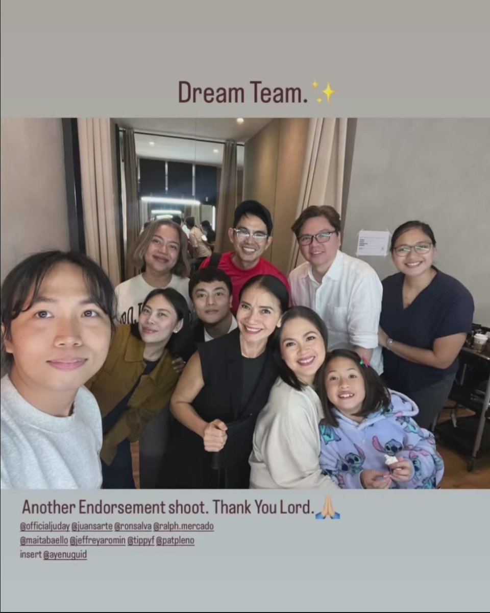 LovelyQueenJ1's tweet photo. Thank you Lord more blessings🙌😊
JUDAY & LUNA
New TVC endorsement 2025
📸!! Sir. #Ralph
Endorsment Shoot 🎥
Judy Ann Santos Agoncillo with Luna 😍❤...
#JudyAnnSantosAgoncillo
#PrimeSuperStar
#LunaAgoncollo #LunnieBunny https://t.co/zqEOUA9ZzJ