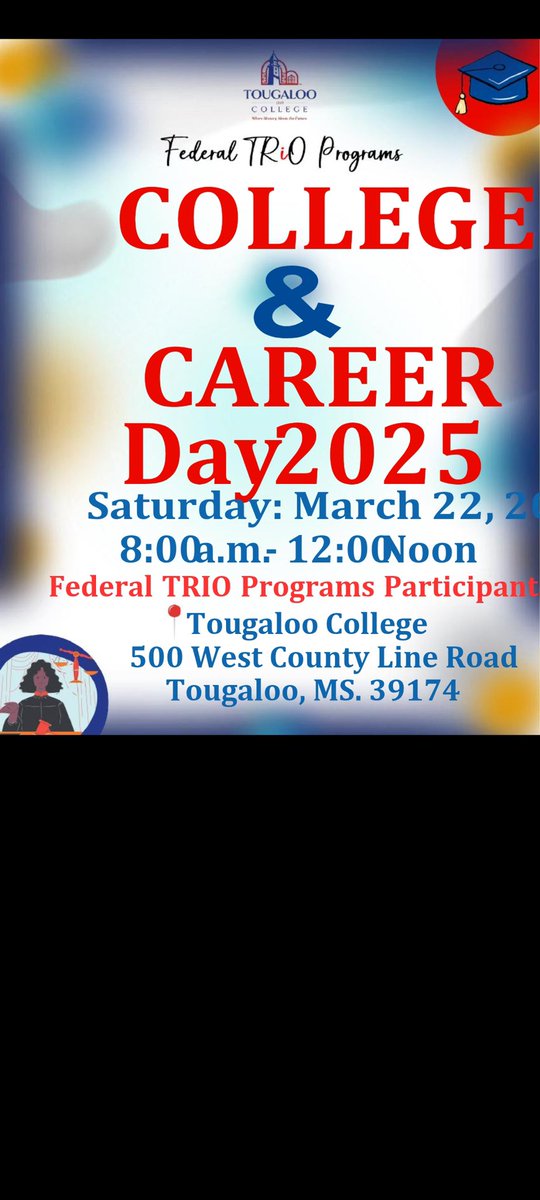 alumni_su's tweet photo. SUAF Jackson, MS Metro Chapter: Federal TRIO Programs College and Career Day at Tougaloo College #WeAreSouthern🩵💛 https://t.co/IXENJOEXlZ