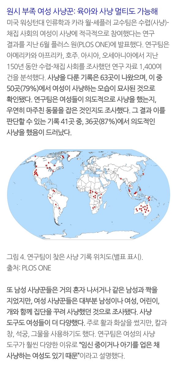 1004stick's tweet photo. 참고로 여자들도 수렵 사냥 햇어요

어고대에힘세고강한남자가사냥해서느그들다먹여살렸어ㅋㅋ

응사냥실패ㅋㅋ뽀록안터지면여자들이채집한게주식량이엿겟지ㅋㅋ

하던 여성채집남성수렵식량배틀도 성역할편견에 벗어나지 못하고 연구했던 옛이야기고 요새는 다른 자료들도 많이 나왔야요!!! https://t.co/QPklioRtTH