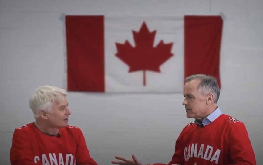 CugnetTana's tweet image. Good to see Carney is really getting to know average Canadians to find out what being 🇨🇦 means to each of us.

I’m really hoping that ‘elbows up’ means that he &amp;amp; Mike plan to protect fellow Cdn farmers &amp;amp; fishermen from devastating tariffs instead of just virtue signaling!