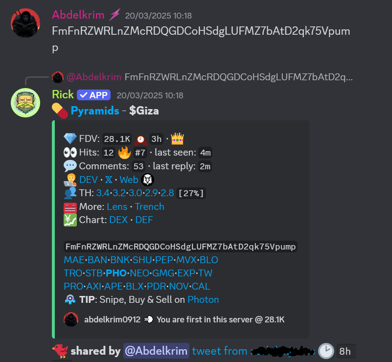 Another x45 with #Pyramids 

28k ---&gt; 1.3m ⚡️

Abdel sharing a x45 with thesis. 
Do you still struggle to print money? 

Just come with us.