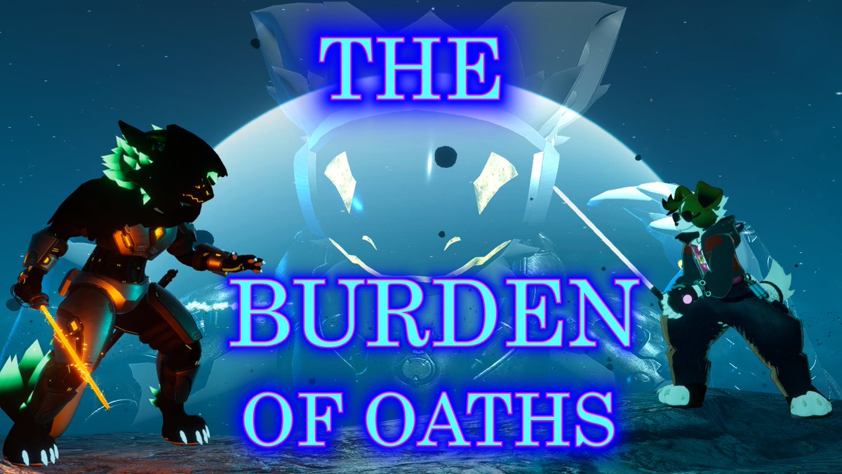DuheyTheFennec's tweet photo. IT HAS FINALLY ARRIVED! The Burden of Oaths full movie! Please help this film be picked up in the algorithm by sharing or retweeting this or leave a comment on the video. My team worked hard on this. #VRChat #vrchatfilm #vrchatmovie #protgen #duhey #teamfennec 
LINK BELOW! https://t.co/UNEMWKTWi0