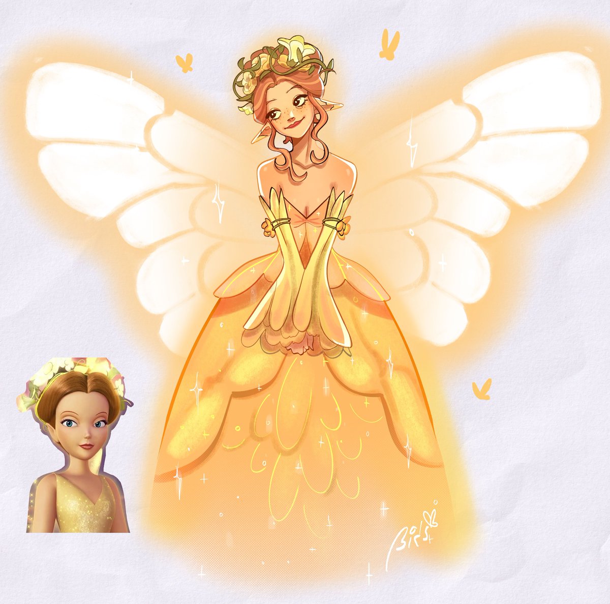 pixie hollow queen clarion as asked