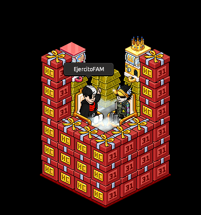 Sorteo de:
1- Una Caja HC
2- Máquina Gachapon Real
3- Máquina Gachapon

-Rt
- Seguirme a mi y a <a href="/EjercitoFAM/">FAMHabbo</a> 
- Etiqueta a un amigo para que gane 10c

Termina en 5 días.