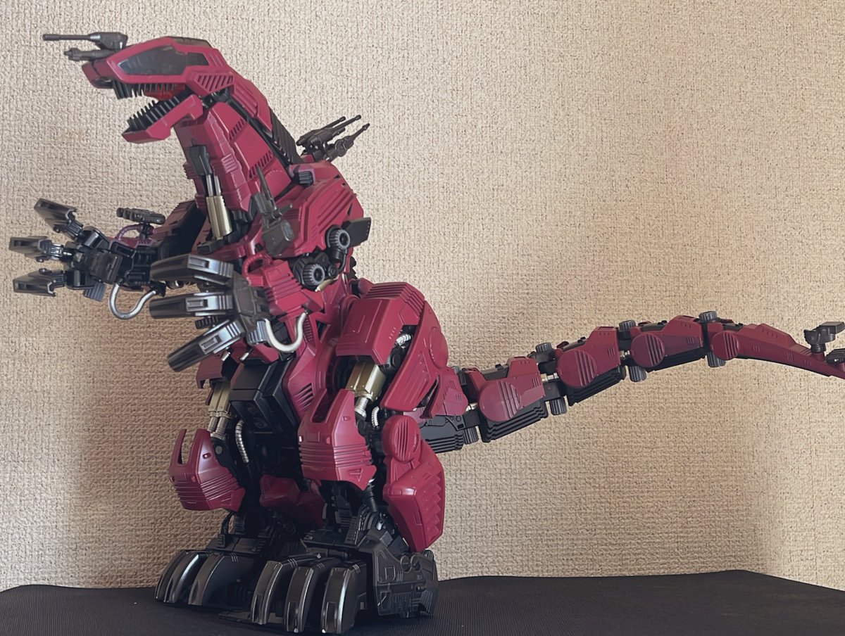 改造ゾイド AZ ブラッディデスザウラー AZデスザウラーを塗装して