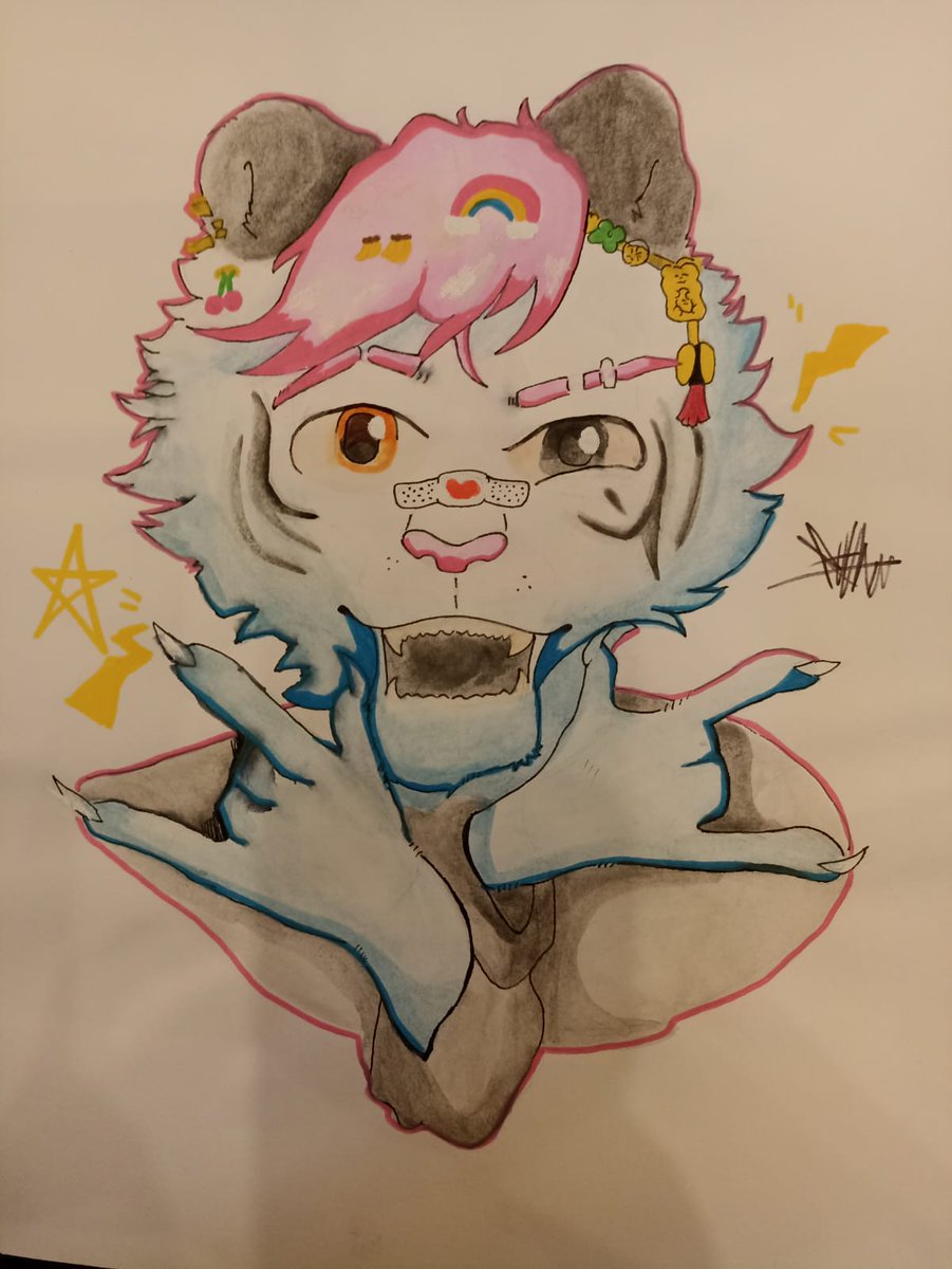 Dibujo de mi patron el <a href="/FurryTrashMx/">𝔸𝕝𝕝𝕦 - 𝕔𝕚𝕟 🔜 ???</a>  😺