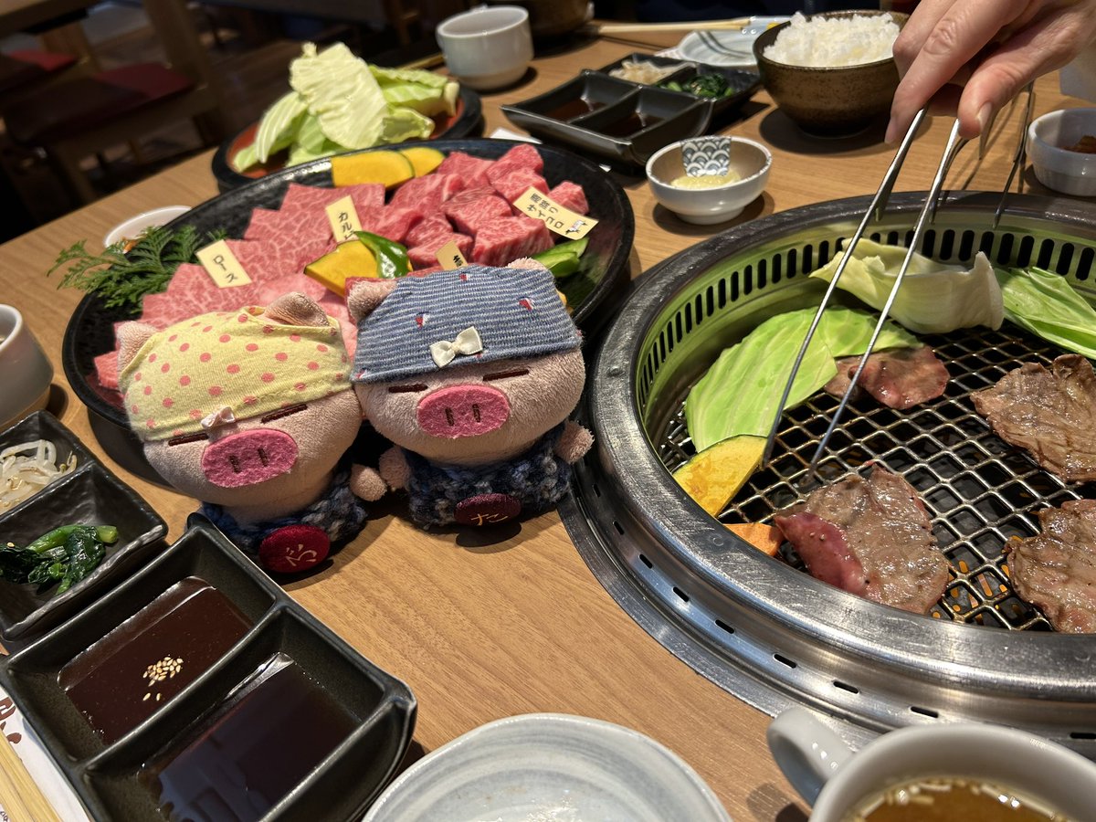 osafWikmbb5VVnK's tweet image. 【お出かけ】
あめぱんです🐽
昨日は久々のお出かけ🐽
沢山美味しいものを食べてきました🐽
でぶたたちゃんもご機嫌でした🐽
#ぶたた