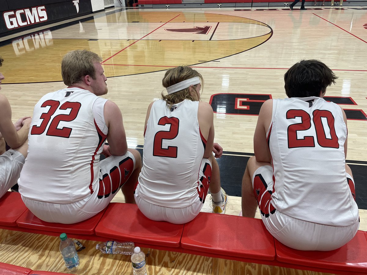 One last time together! Boys represented GCMS well and helped the HOIC win tonight!