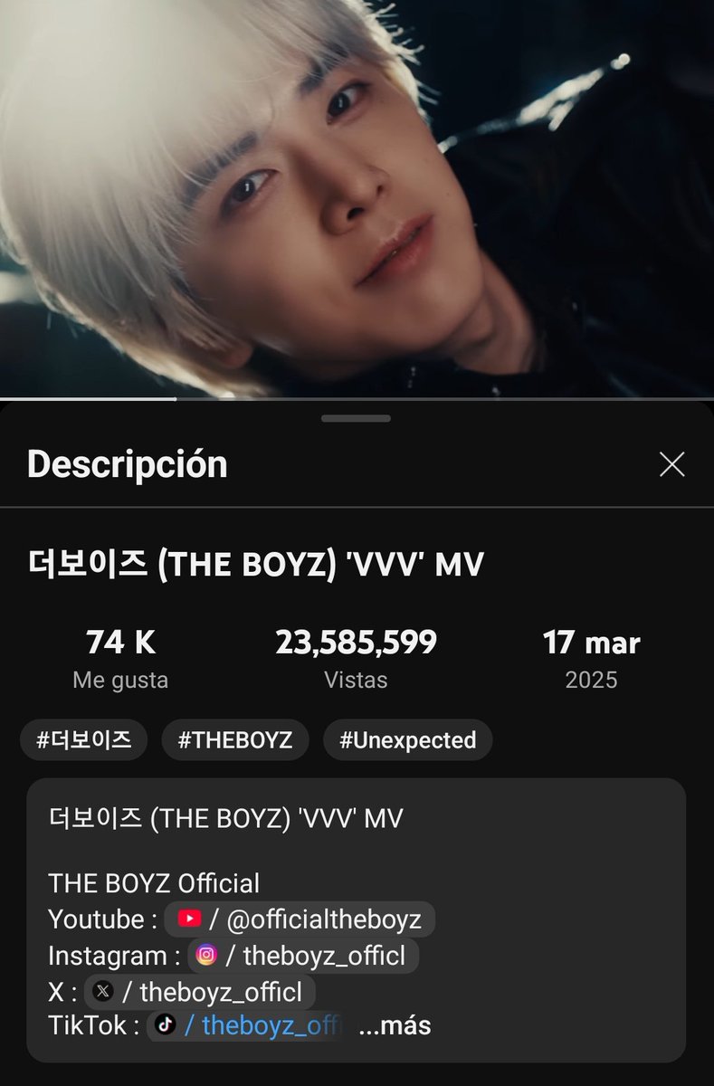 TBZCrew11's tweet photo. [#FOR_DEOBI]

Estamos por cerrar la semana chicos, superamos nuestra meta pero necesitamos asegurar nuestros SNS con una enorme brecha, asi que sigan transmitiendo cuanto puedan. 💪

Actualmente llevamos 23M 🔜

📹: https://t.co/Bc5NCsaHW7…

#VVV | #THEBOYZ | @THEBOYZ_officl https://t.co/tBotDMo03e