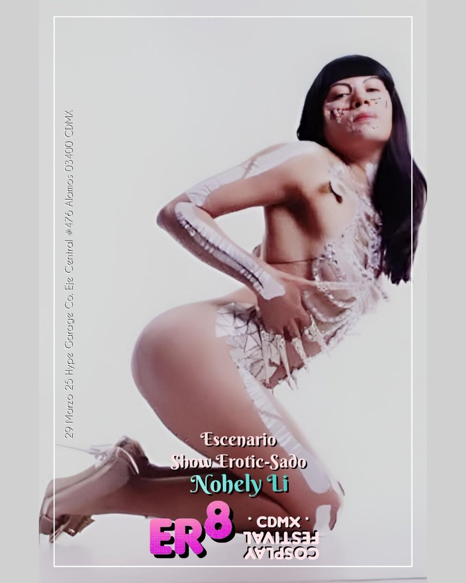 #8tvaEdicion #EroCosplayFestivalCDMX
#VaquitasVSFurras
29 Marzo 25
Hype Garage Co
Eje central 476 Alamos 03400 CDMX
Boletos
Erocosplayfest.com
<a href="/Mayumi_Gummi/">Mayumi Gummi (1.36 cm) 🇯🇵🇲🇽</a>