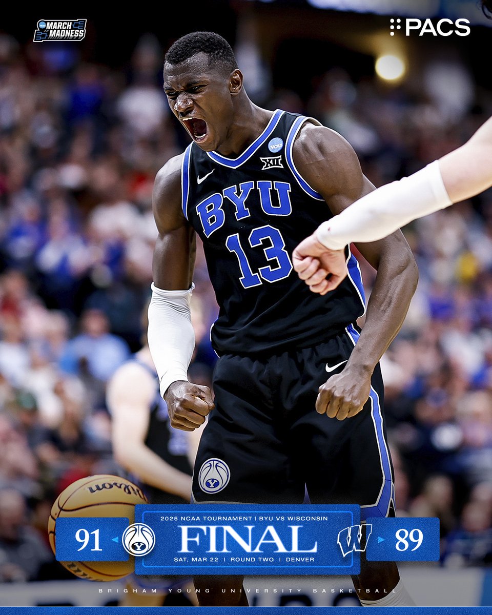 BYU Men's Basketball (@byumbb) on Twitter photo Your BYU Cougars are headed to the Sweet Sixteen!! Your BYU Cougars are headed to the Sweet Sixteen!!