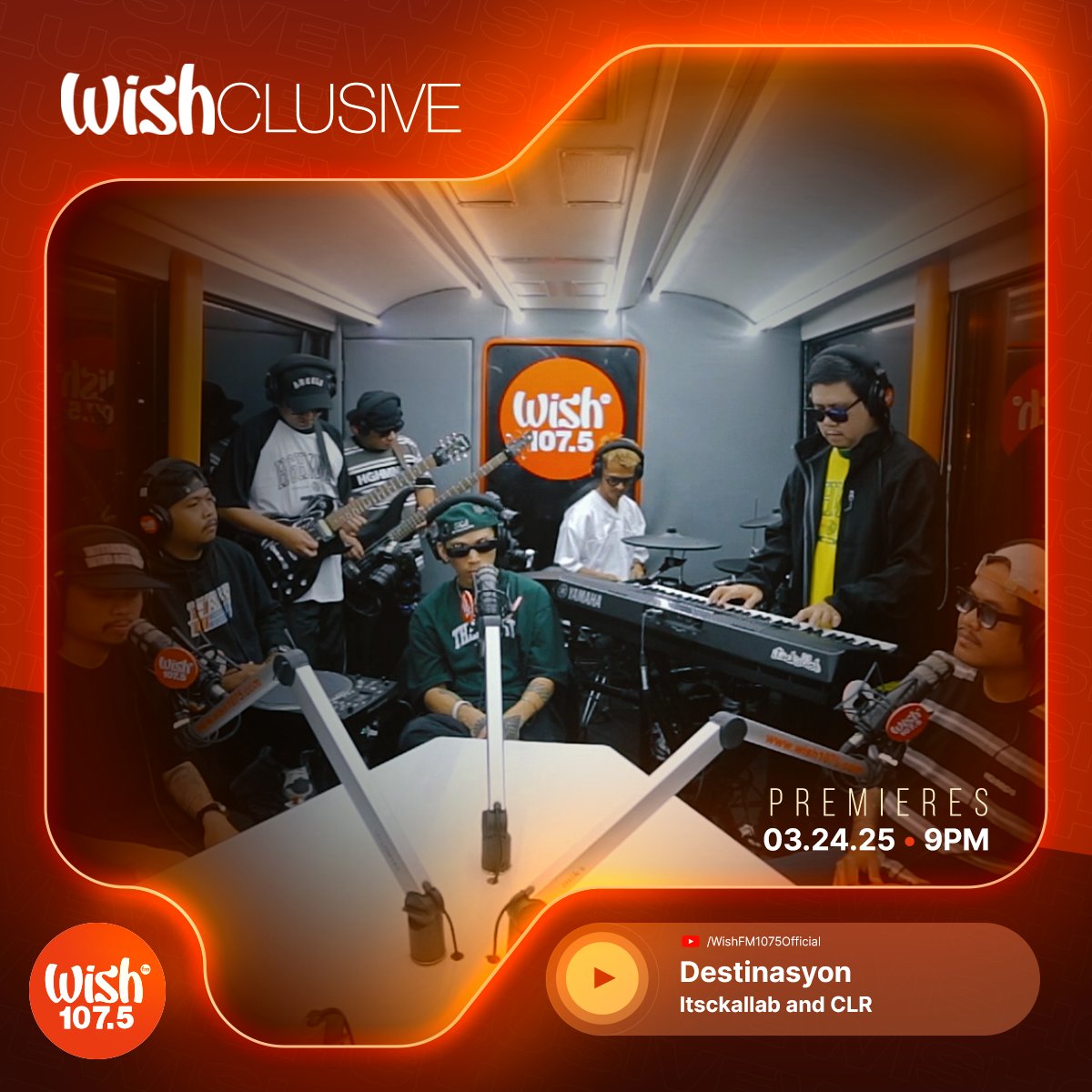 Feeling stuck? Itsckallab and <a href="/CLfvcknR/">CLR</a> offer valuable advice for your journey ahead in "Destinasyon"!

Their Wishclusive video drops tomorrow night at 9 p.m. on our YouTube channel!