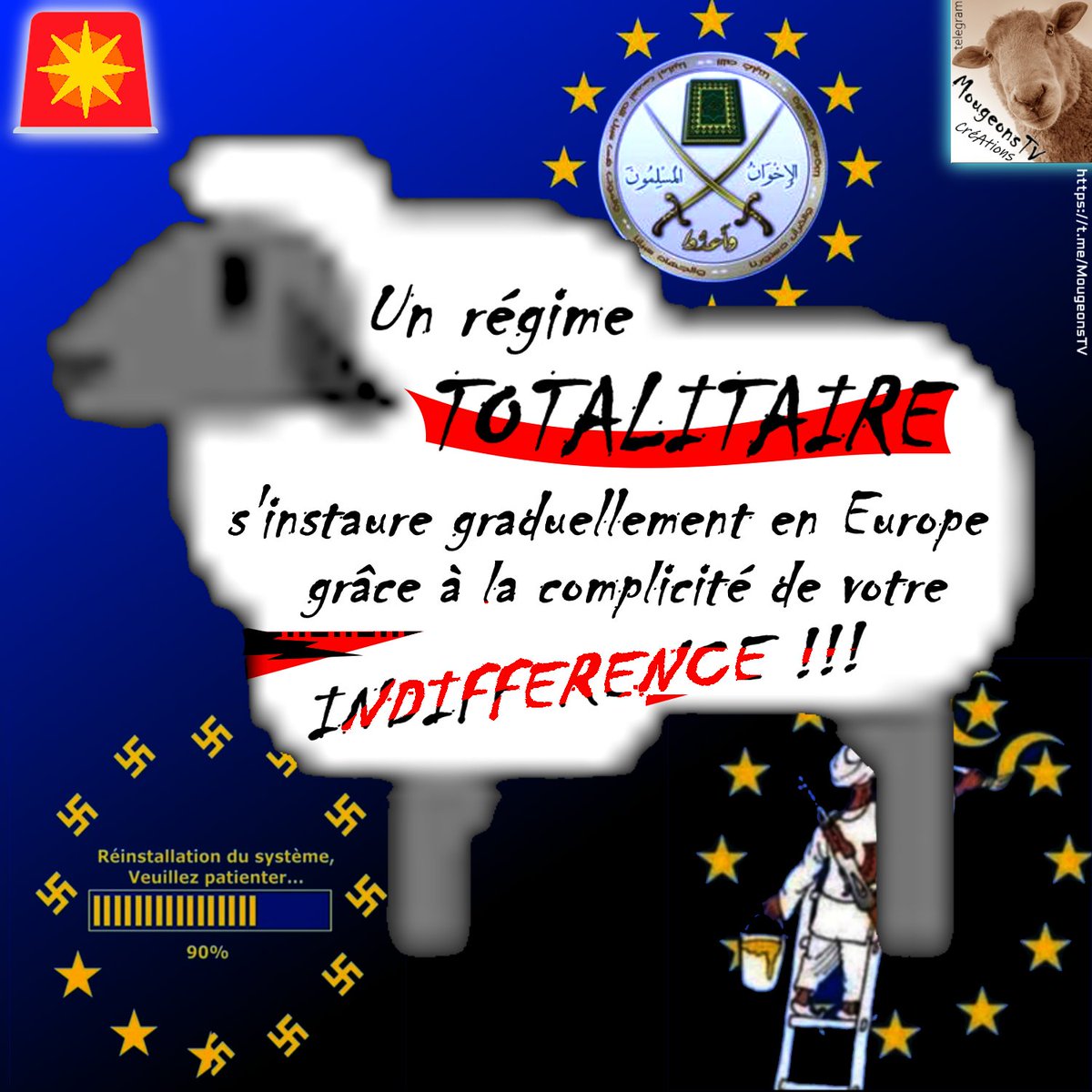 🇫🇷🇪🇺👉🤐⛓️
Simple rappel à l'attention des mougeons🐑et autres BFMisés 📺😵‍💫...