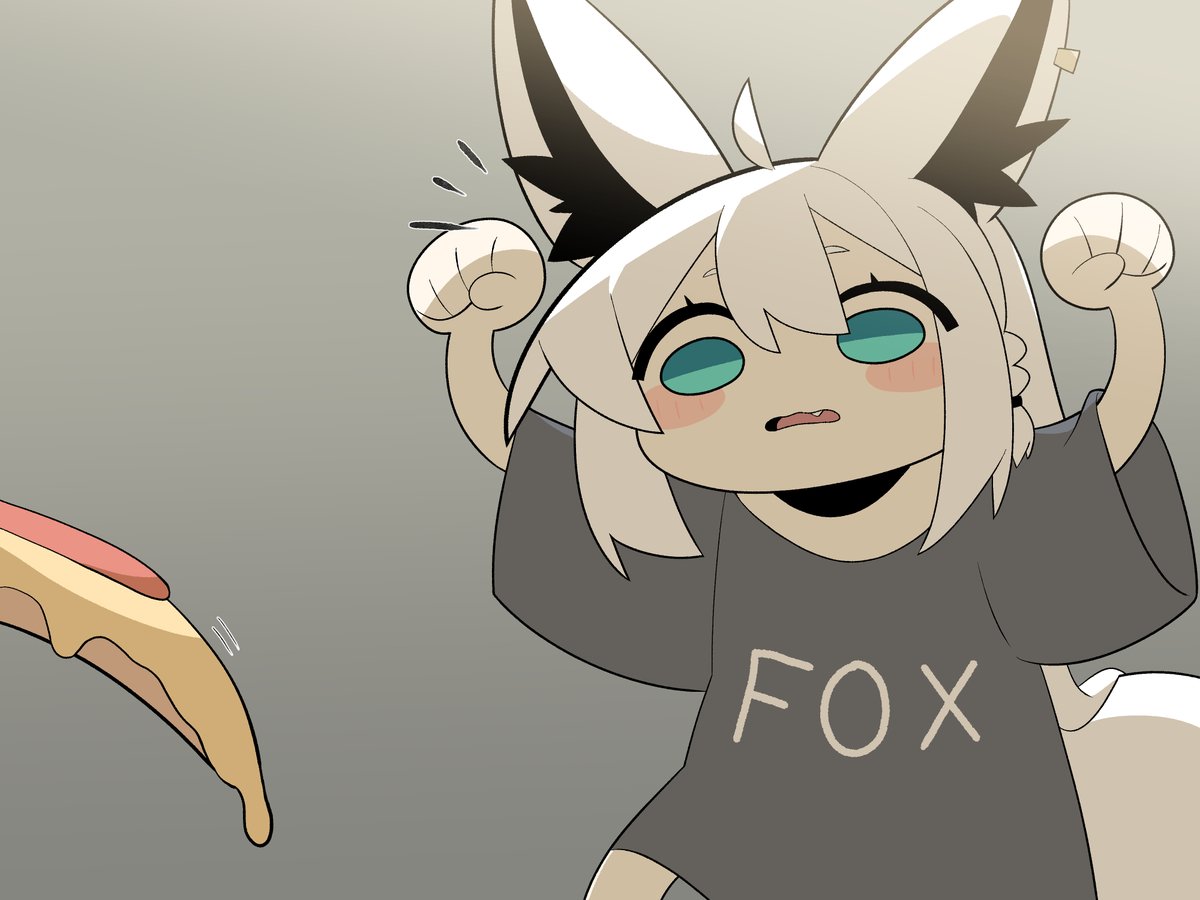 🦊😠 🦊😯 #絵フブキ