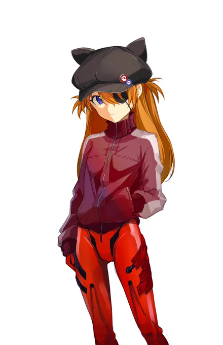 クリスタ練習にアスカ#エヴァンゲリオン #Evangelion 