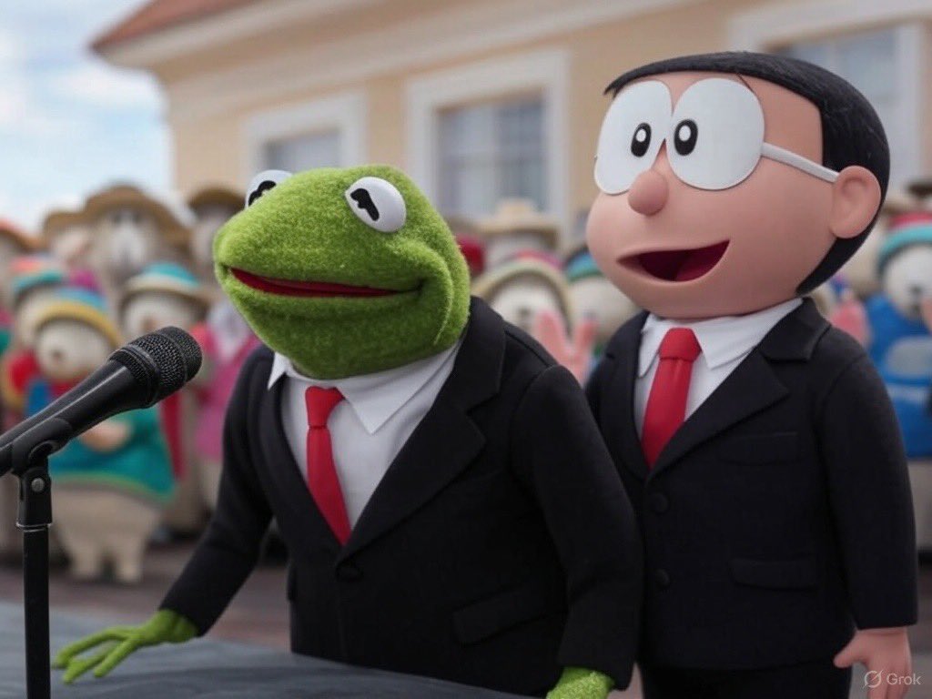 TheCrew96655874's tweet photo. #DebatePresidencial en Ecuador:

- Míreme a las Glosas señor Nobita.

- René no Sabotees otra vez. https://t.co/E4KfPOOdp0
