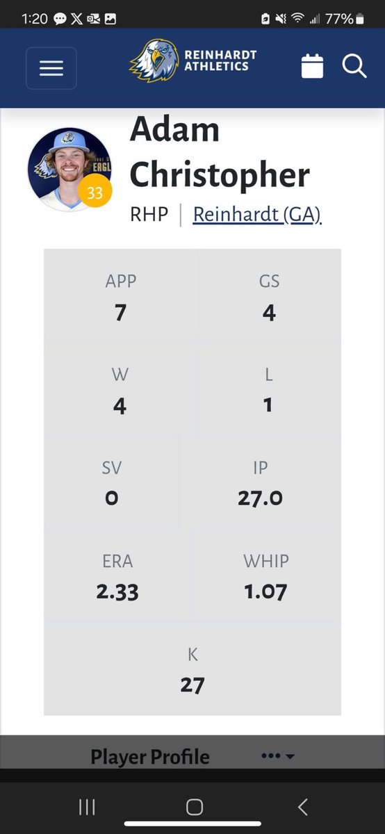 ECR Baseball tweet media