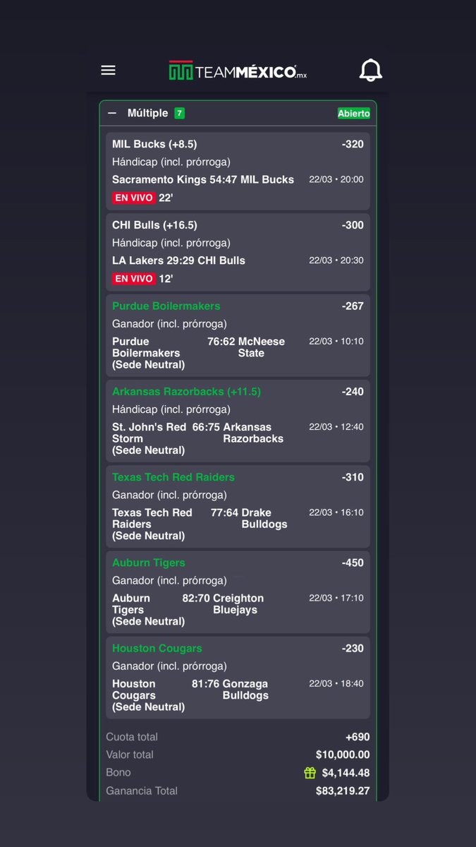 Palafox | Apuestas tweet media
