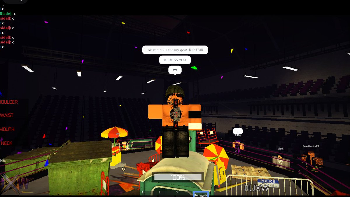 dollar (@dollaromegamanx) on Twitter photo #ANDNEW RENEGADE CHAMPION.
Thanks Neo. Thanks <a href="/UndergroundXtr1/">Underground Xtreme Wrestling</a> .
This one's for EMR. ♥🕊️ #ANDNEW RENEGADE CHAMPION.
Thanks Neo. Thanks <a href="/UndergroundXtr1/">Underground Xtreme Wrestling</a> .
This one's for EMR. ♥🕊️