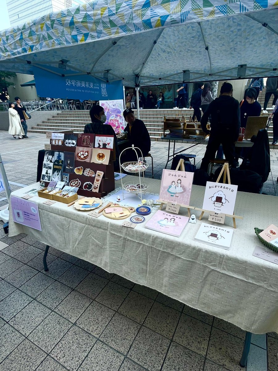 告知するの忘れてましたがか #トービのアジト に出展します！！
新宿サザンテラス 屋外12時〜19時まで出展してます！