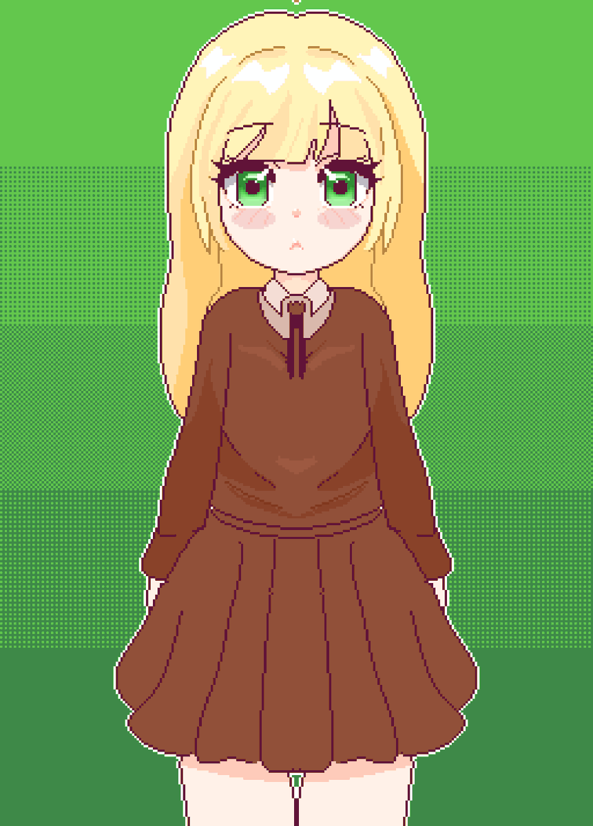 fluffypixelart's tweet photo. ❣️#Pixelart #ドット絵 https://t.co/vms6sqwQH6