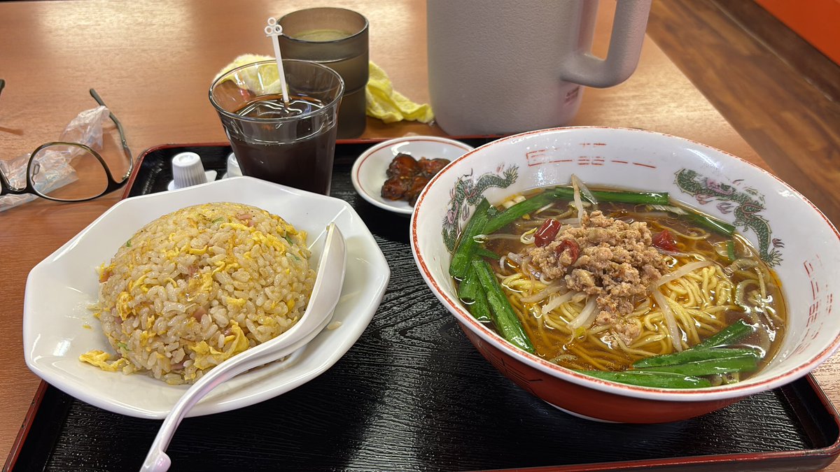 週末のミニバスケのコーチの合間のランチ
女子ゴルフ、吉田優利が優勝したら嬉しいなあ　録画見るのが楽しみ😊