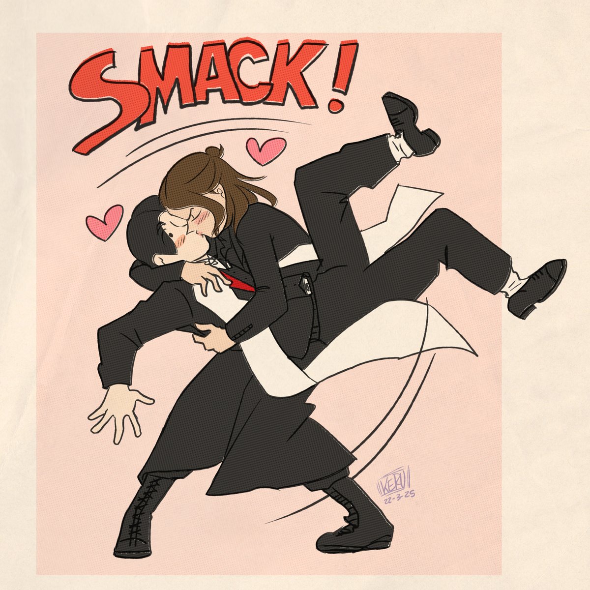 KERUdibuja's tweet photo. I wanted to draw this since I saw it. I feel alive again. 🥰🥰🥰🦊🐮❤️💜
#AceAzu #AceMichi #Archiecomics #Ifeelaliveagain https://t.co/AVpW2c6OdQ