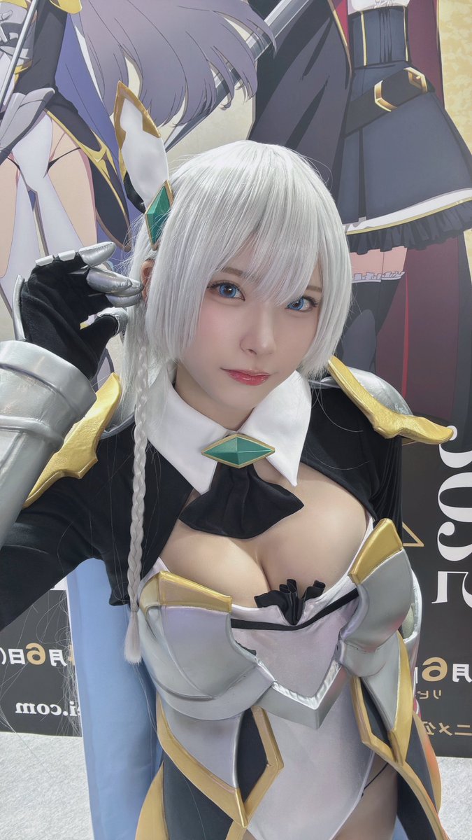 #AnimeJapan2025 

本日も『片田舎のおっさん、剣聖になる』のアリューシアで出演しています！
NBCユニバーサルブースでお待ちしております☺️

#おっさん剣聖 #AJ2025 https://t.co/r6yXHJfBiT