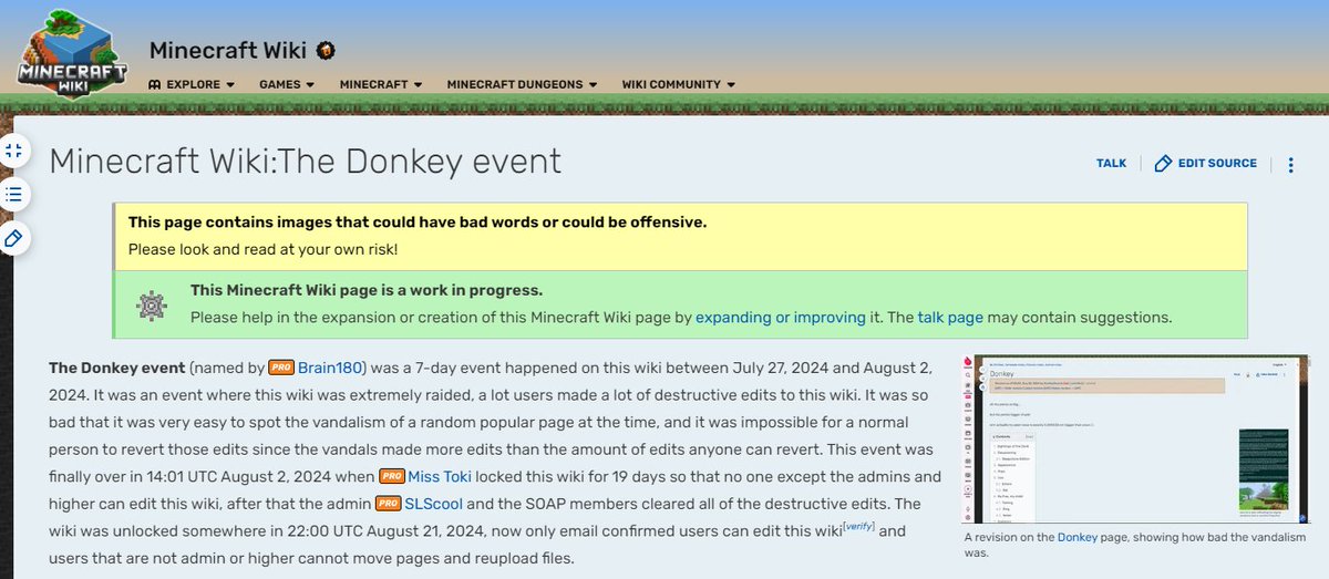 Depths of Minecraft Wiki tweet media