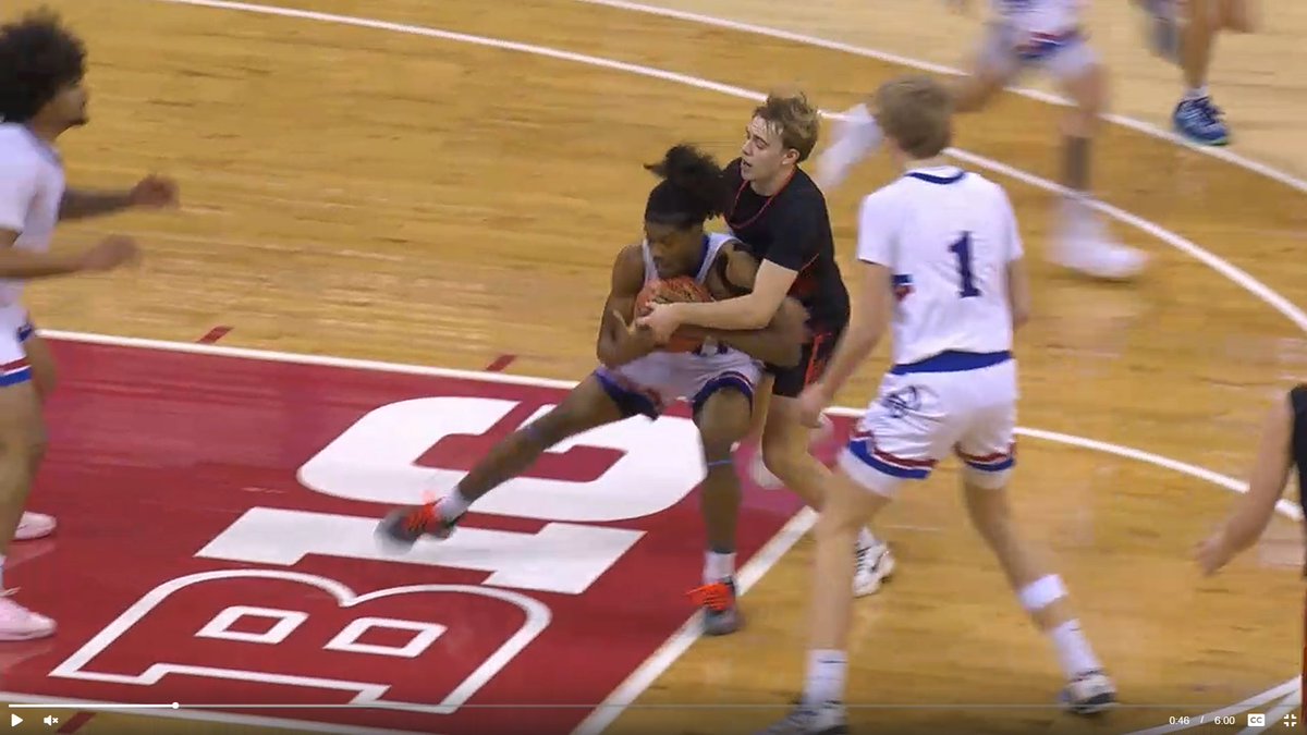 Shades of Jrue Holiday in the 2021 NBA Finals against the Pheonix Suns, reserve guard Josiah Rice "rips it away" and seals the state championship for Wisconsin Lutheran. That young man will be talking about that play for decades to come. Terrific game. #Wiaabb