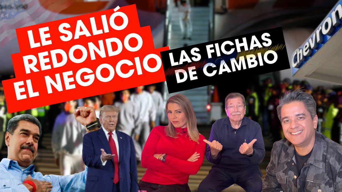 MADURO SE LA JUGÓ 

EPISODIO 1 
En nuestro canal de YouTube 

youtu.be/suWwzRgRNP8